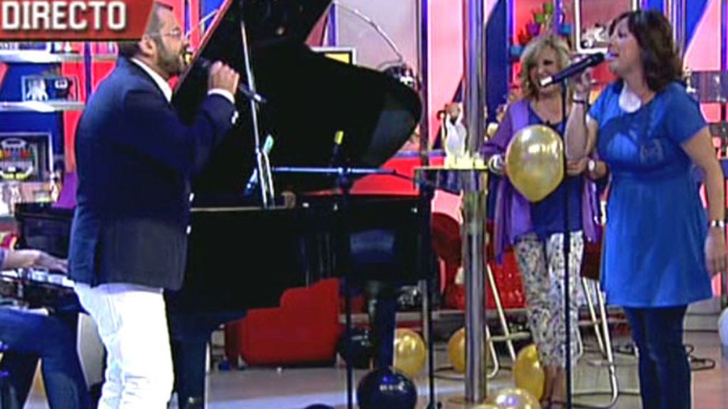 ¡¡¡¡Pantoja felicita a Jorge Javier!!!!
