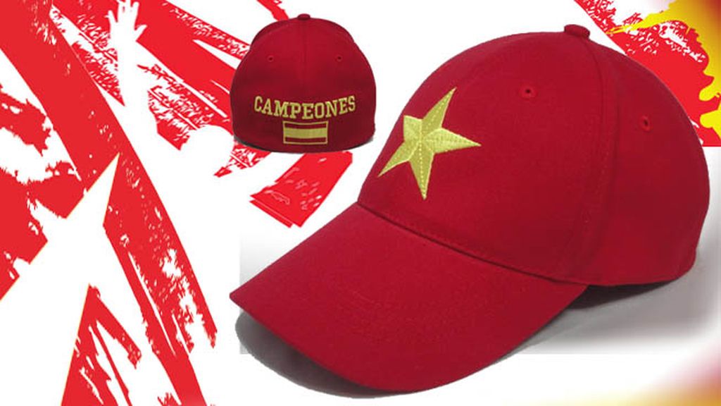 Las gorras con el sello de la victoria