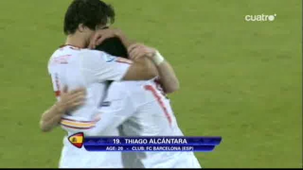 SUI 0 - 2 ESP: Thiago Alcántara