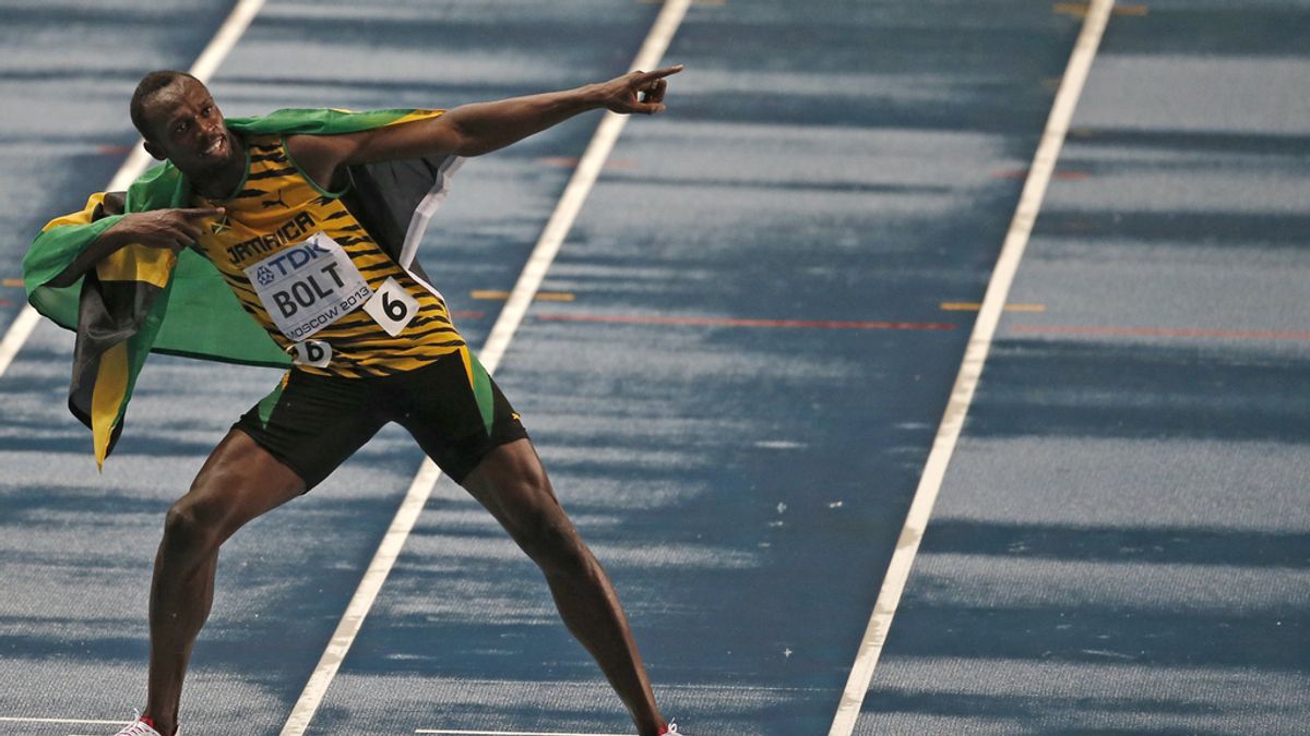 Usain Bolt, oro en los 100 metros lisos