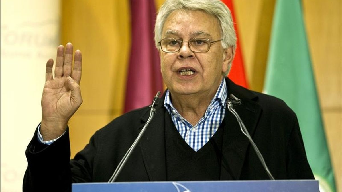 El ex presidente del gobierno Felipe González. EFE/Archivo