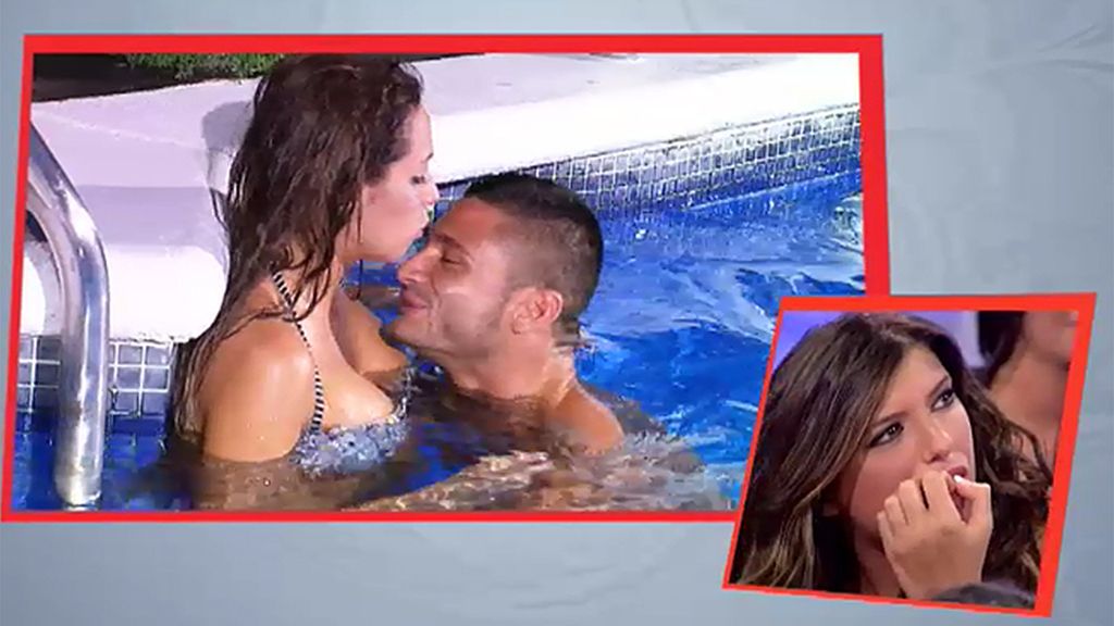 Ángel no puede parar de besar a Steisy