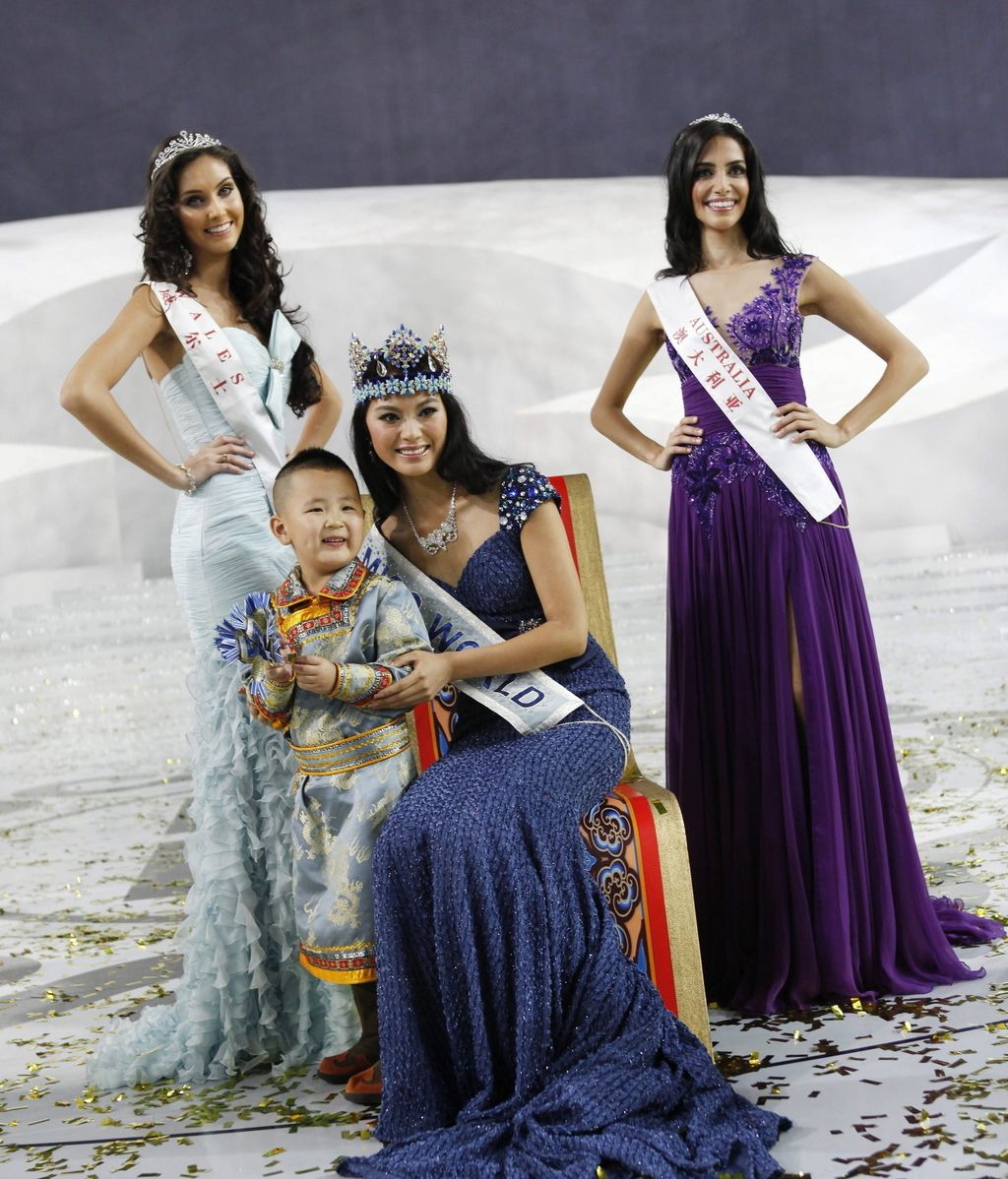 La china Wenxia YU, Miss Mundo 2012
