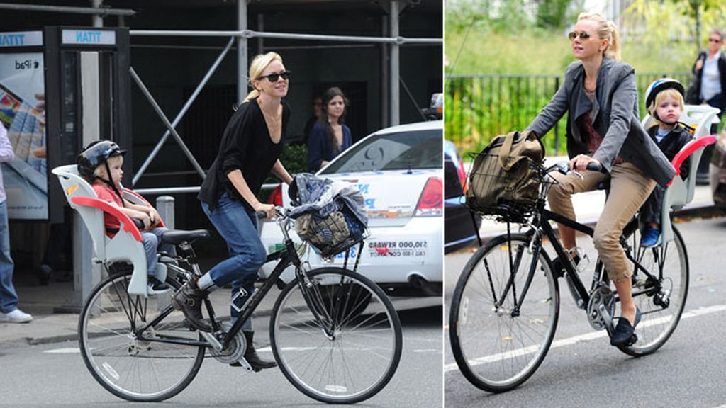 Naomi Watts, siempre ciclista