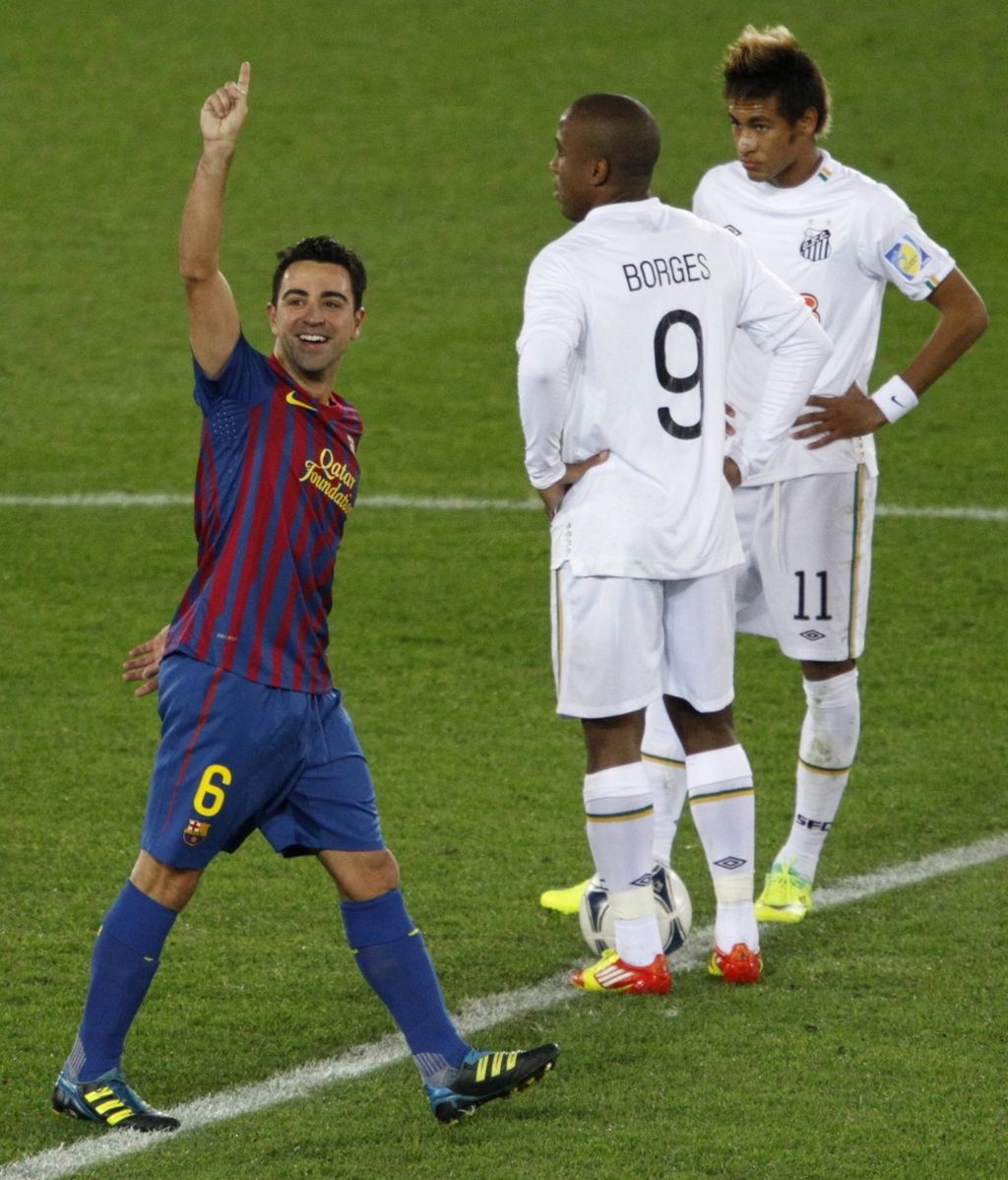 Final del Mundialito: Barcelona-Santos