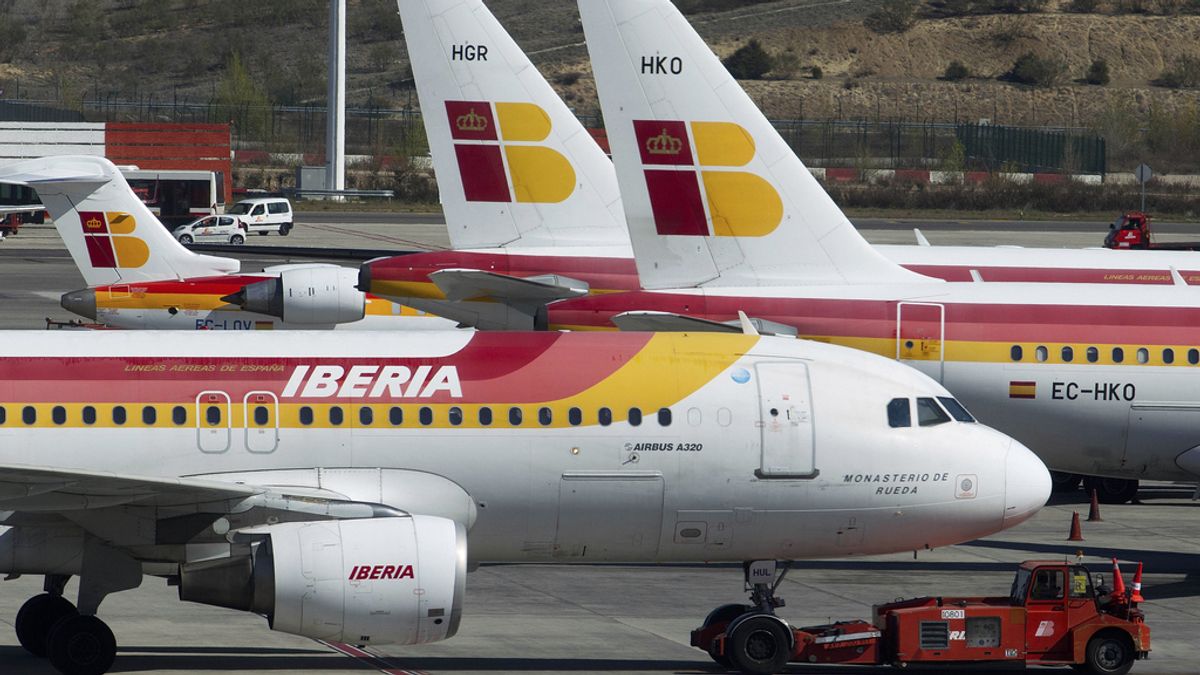 Avión de Iberia. Foto: Gtres