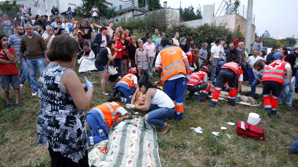 Las fotos de la tragedia del Alvia Madrid-Ferrol