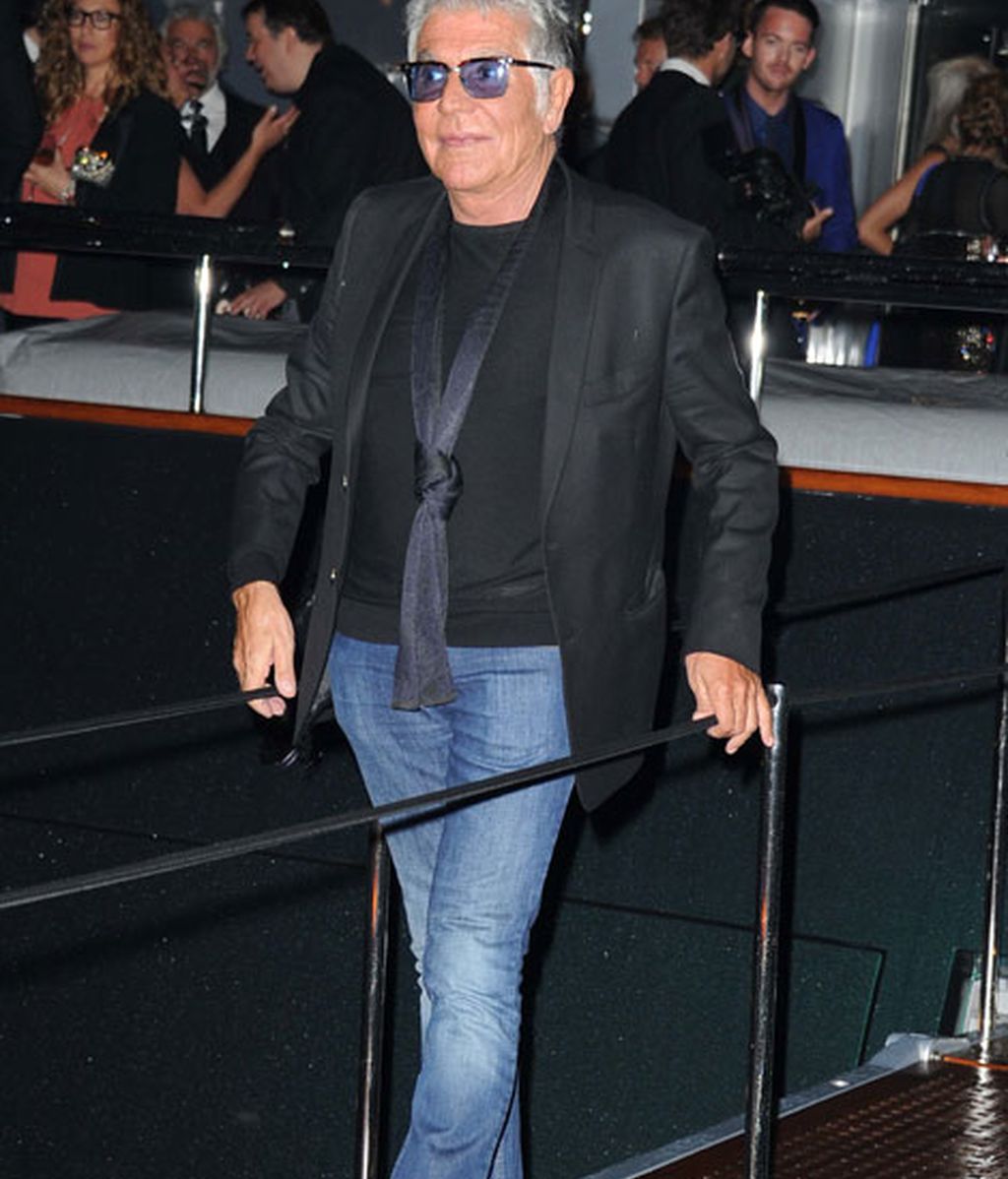 Roberto Cavalli reunió a todas las celebrities en su yate