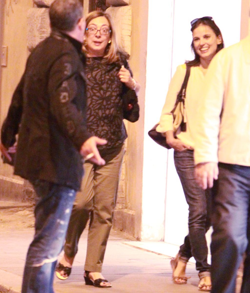 ¿Con quién cenó Elena Anaya en Roma?