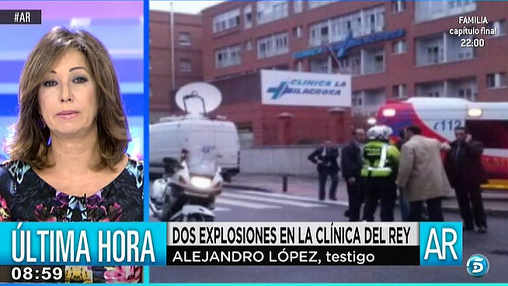 El monarca fue operado el pasado domingo de una hernia discal