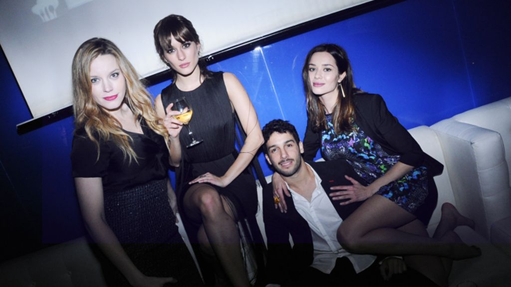 Carolina Bang, Silvia Alonso, Jonás Berami y Dafne Fernández