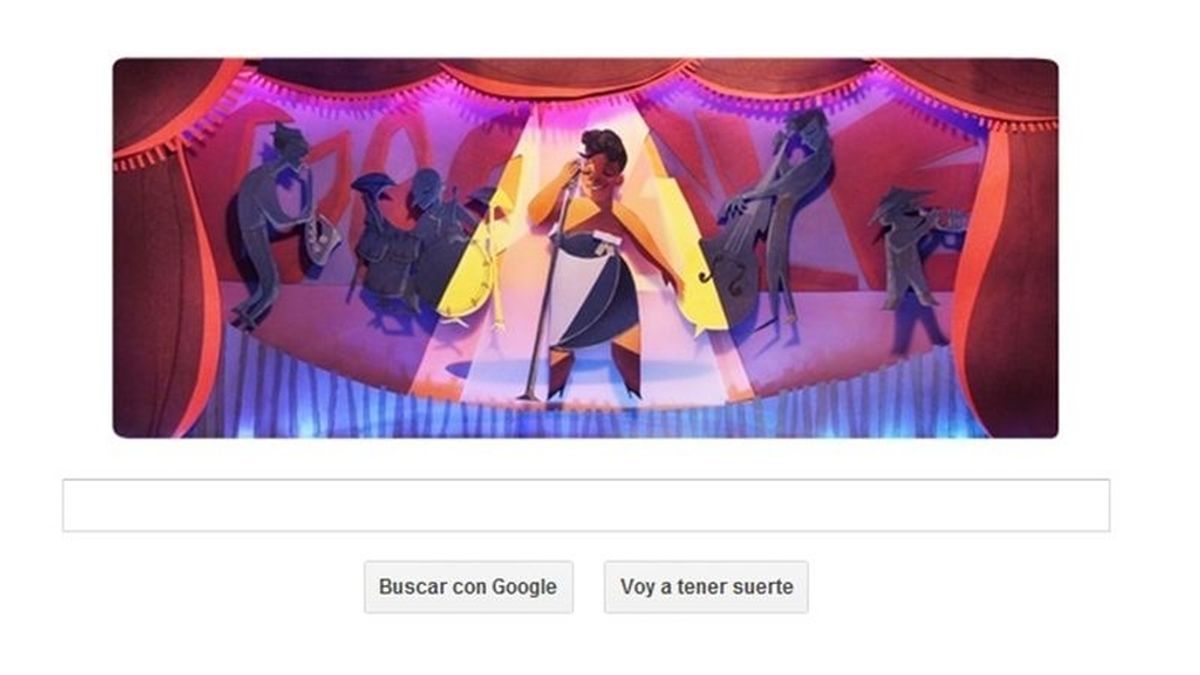 La leyenda del jazz Ella Fitzgerald se sube al escenario de Google