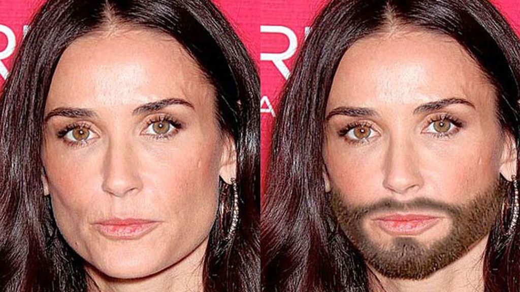 Famosas a lo Conchita Wurst