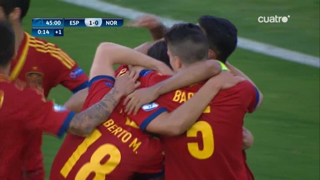 España-Noruega, en imágenes