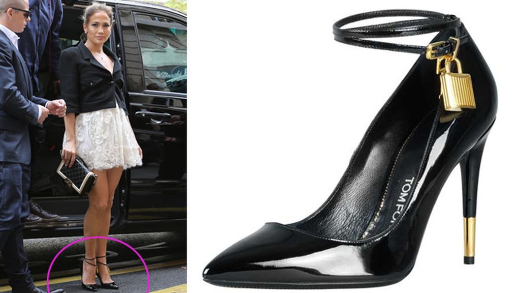 Los zapatos y el candado