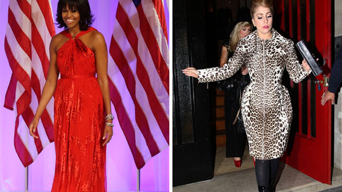 Michelle Obama y Lady Gaga