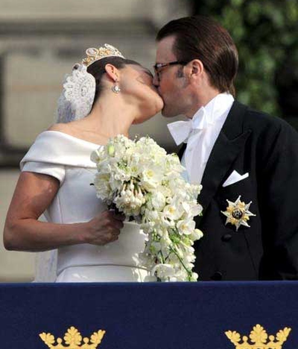 Victoria de Suecia y Daniel Westling