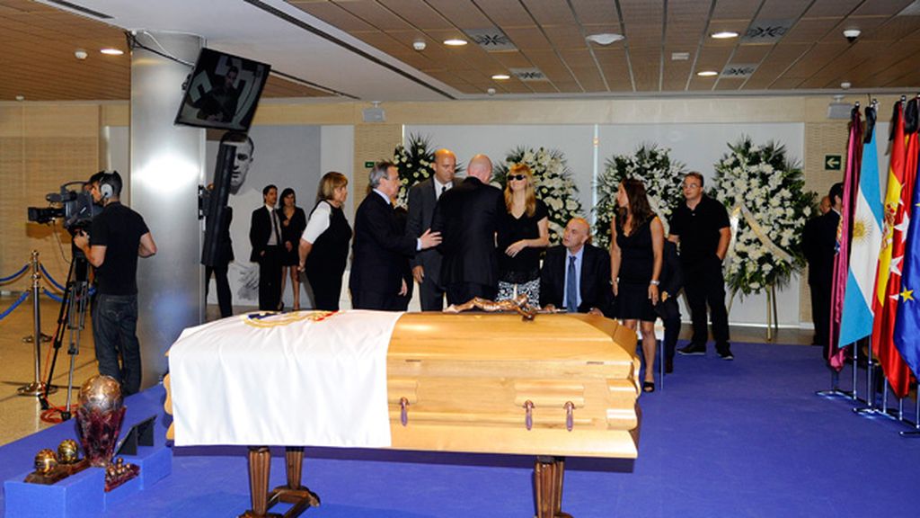 Capilla ardiente de Alfredo di Stéfano