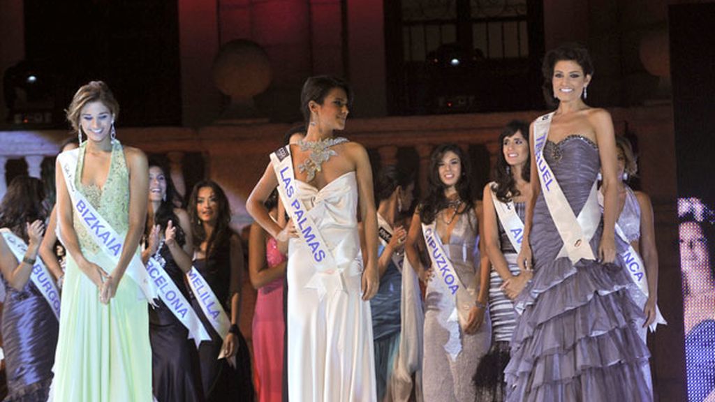 Miss Teruel, Miss Bizkaia y Miss Las Palmas