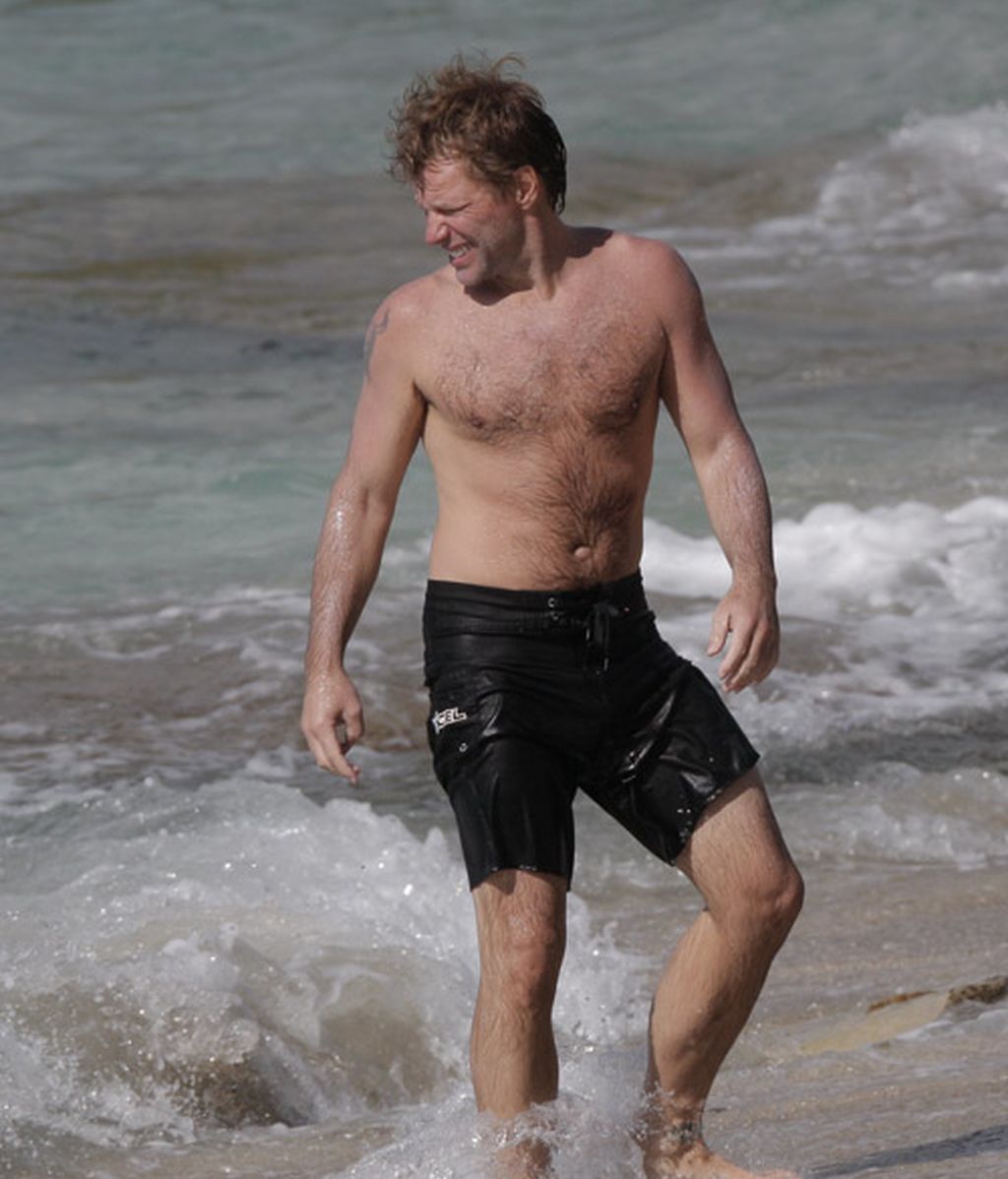 Bon Jovi se refugia en las playas de Saint Barthelemy, el escondite de las celebs