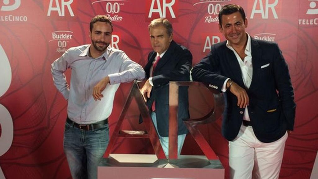 Alberto Sotillos, Carmelo Encinas y Raúl Ramirez no se perdieron la fiesta