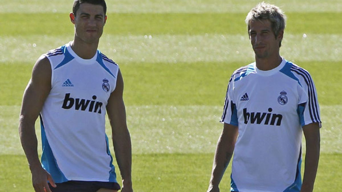 Cristiano Ronaldo y Fabio Coentrao