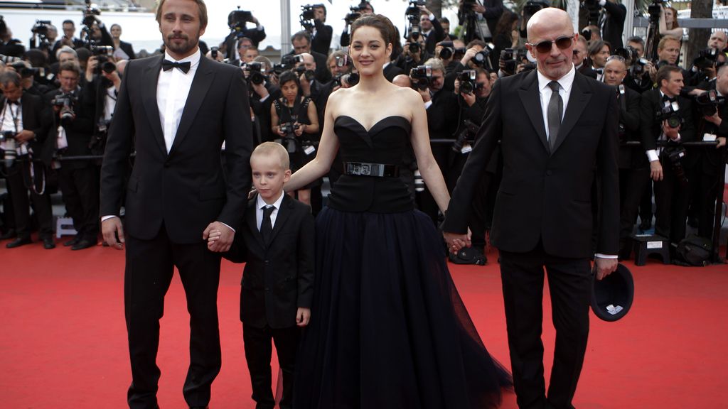 Matthias Schoenaerts, Armand Verdure, Marion Cotillard y Jacques Audiard