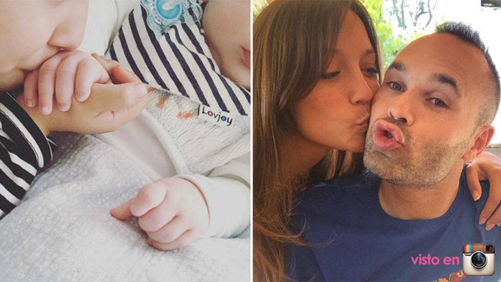 Paolo es el segundo hijo de Iniesta y Anna y acaba de cumplir cuatro meses