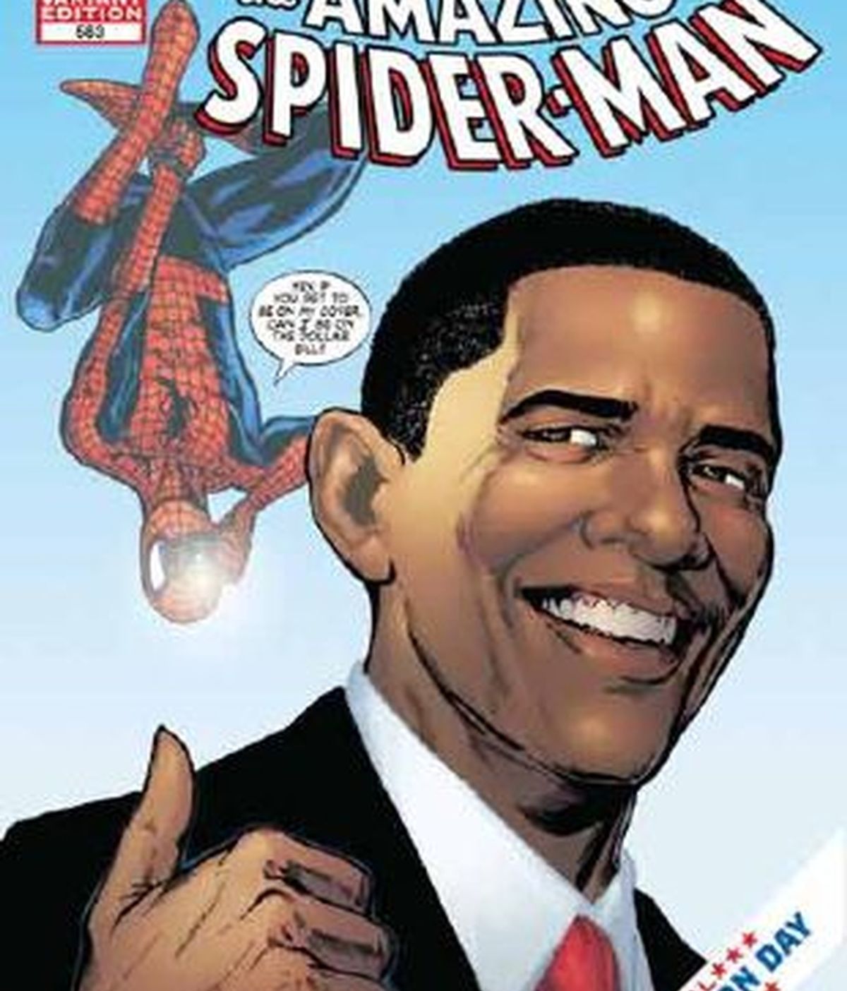 El hombre araña se alía con Obama. Vídeo: ATLAS.
