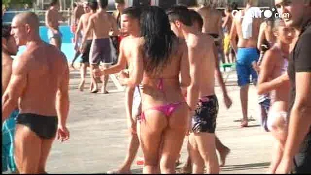 Toda una fiesta SuperMartxe en un parque acuático