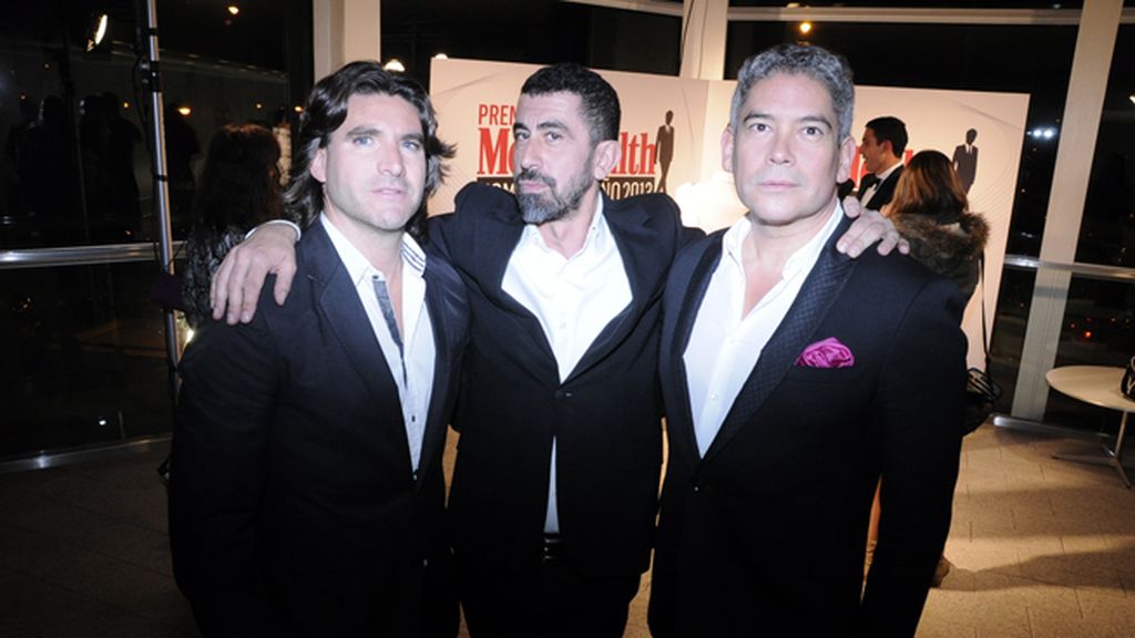 Toño Sanchís, "Piti" Alonso y Boris Izaguirre