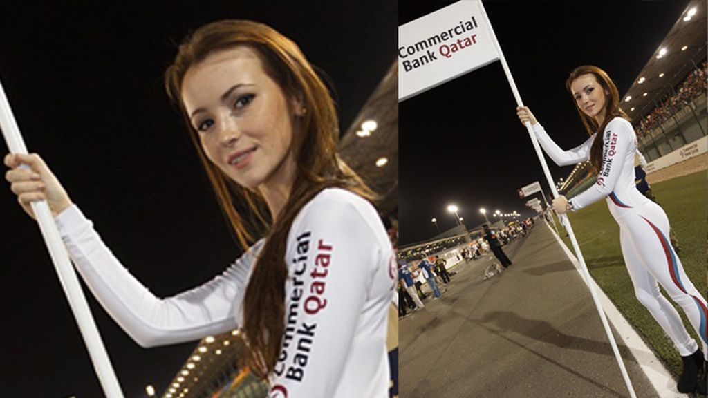 Las chicas del Paddock en Qatar