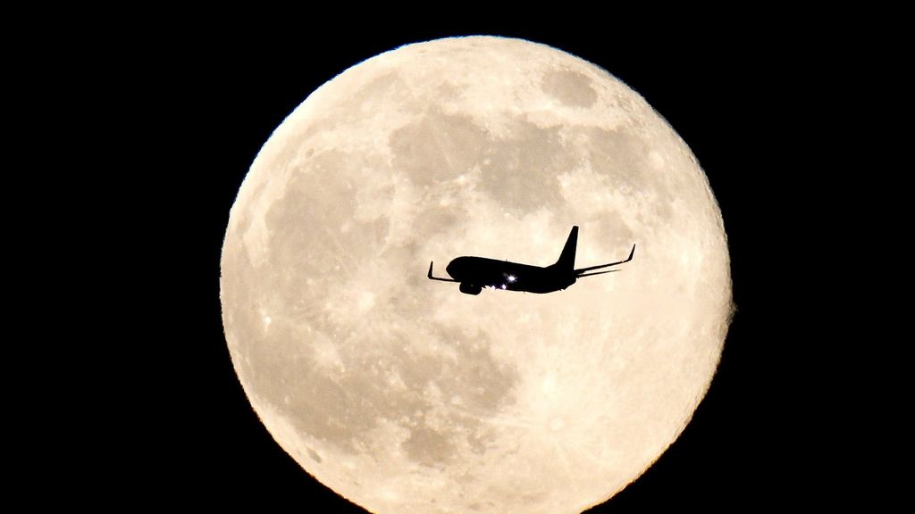 'Superluna' en el espacio