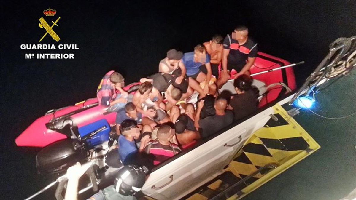 Rescatados 113 inmigrantes en las costas gaditanas