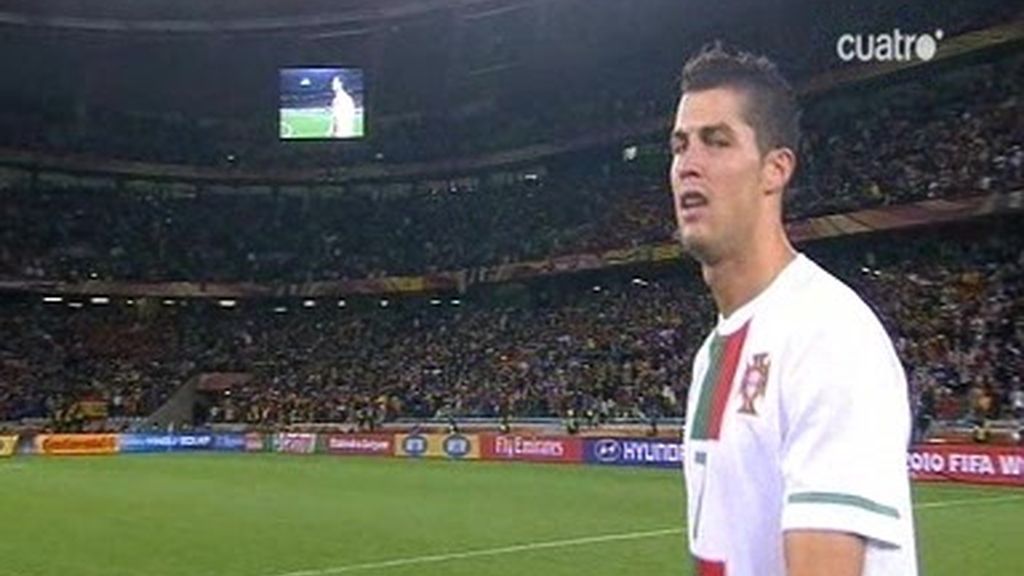 Ea, ea, ea, Cristiano Ronaldo se cabrea