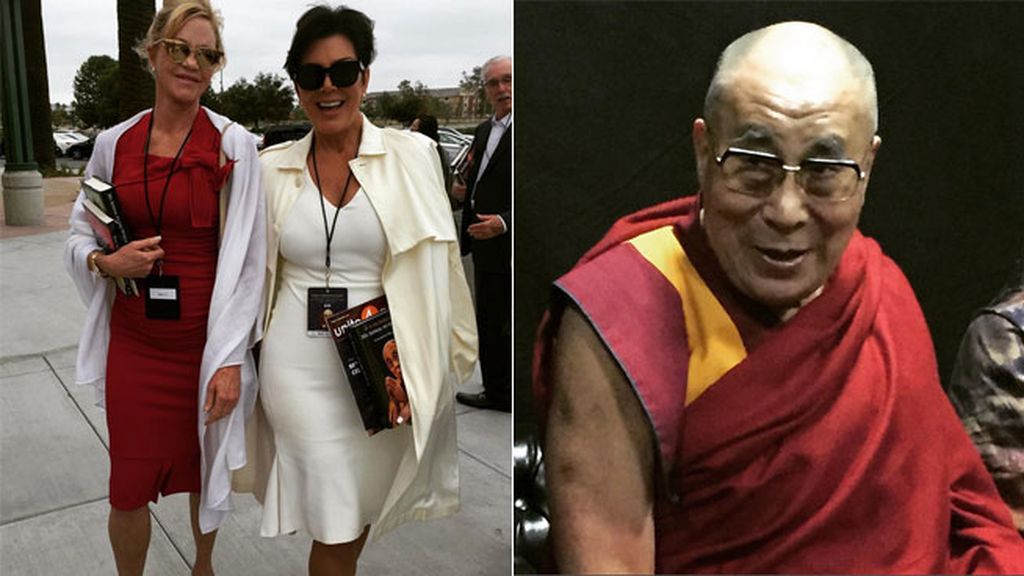 Viaje con Kris Jenner para conocer del Dalai