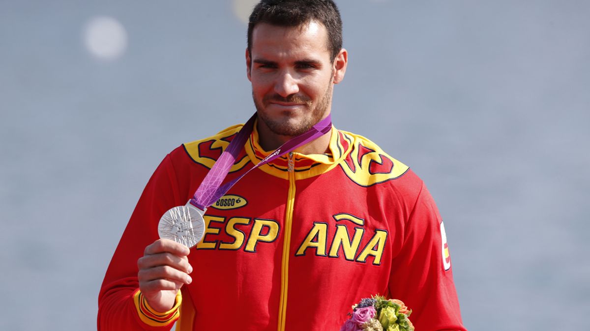 Saúl Craviotto, medalla de plata  en la final de K-1 200 metros