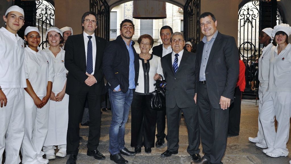 El Ayuntamiento de Girona homenajea a los hermanos Roca de 'El Celler de Can Roca'