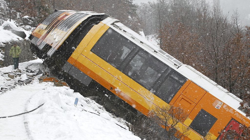 Descarrila un tren en Francia