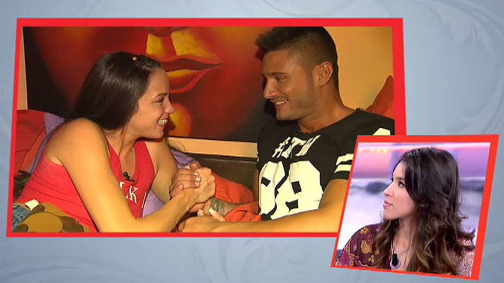 Ángel: “Me ha estado explicando la postura que más le gusta”