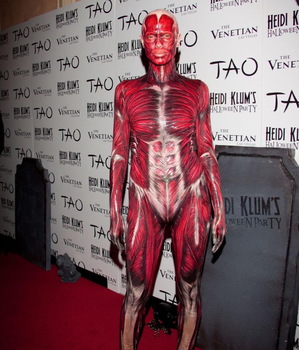 Heidi Klum se disfraza por Halloween