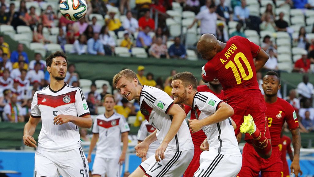 Ghana y Alemania empatan en una segunda parte para enmarcar (2-2)