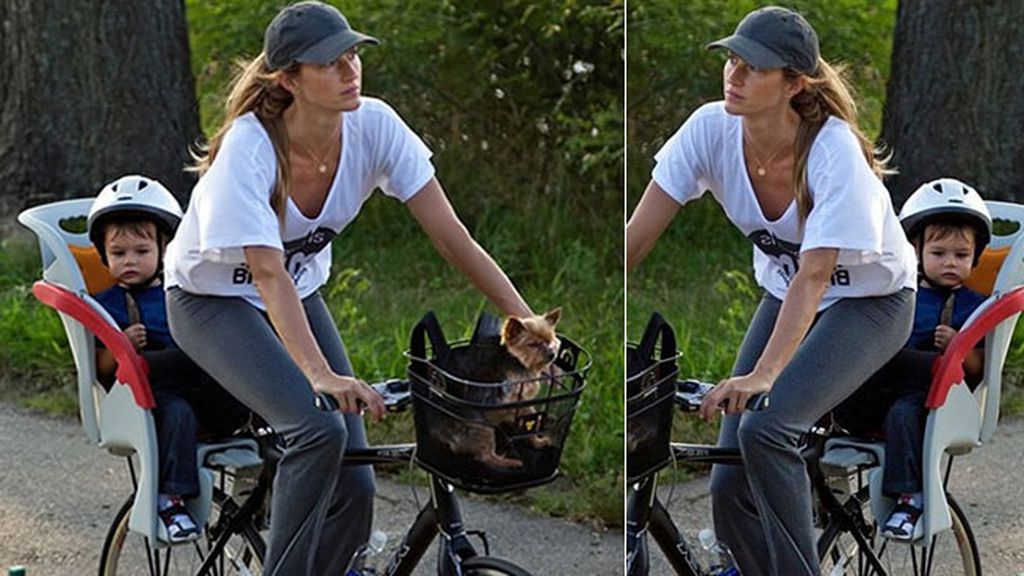 Bustamante, los Beckham, Heidi Klum... así disfrutan las familias sobre ruedas