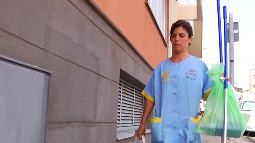 Samanta Villar trabajando