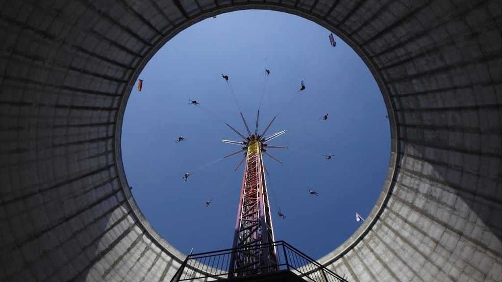 Una central nuclear se reconvierte en parque de atracciones