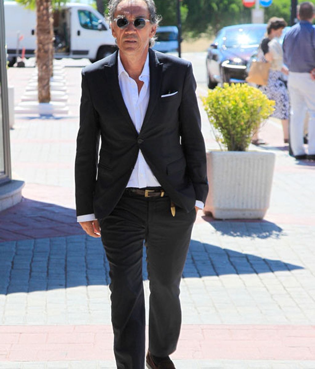 José Manuel Lorenzo estuvo en el entierro de Carmen Hortal