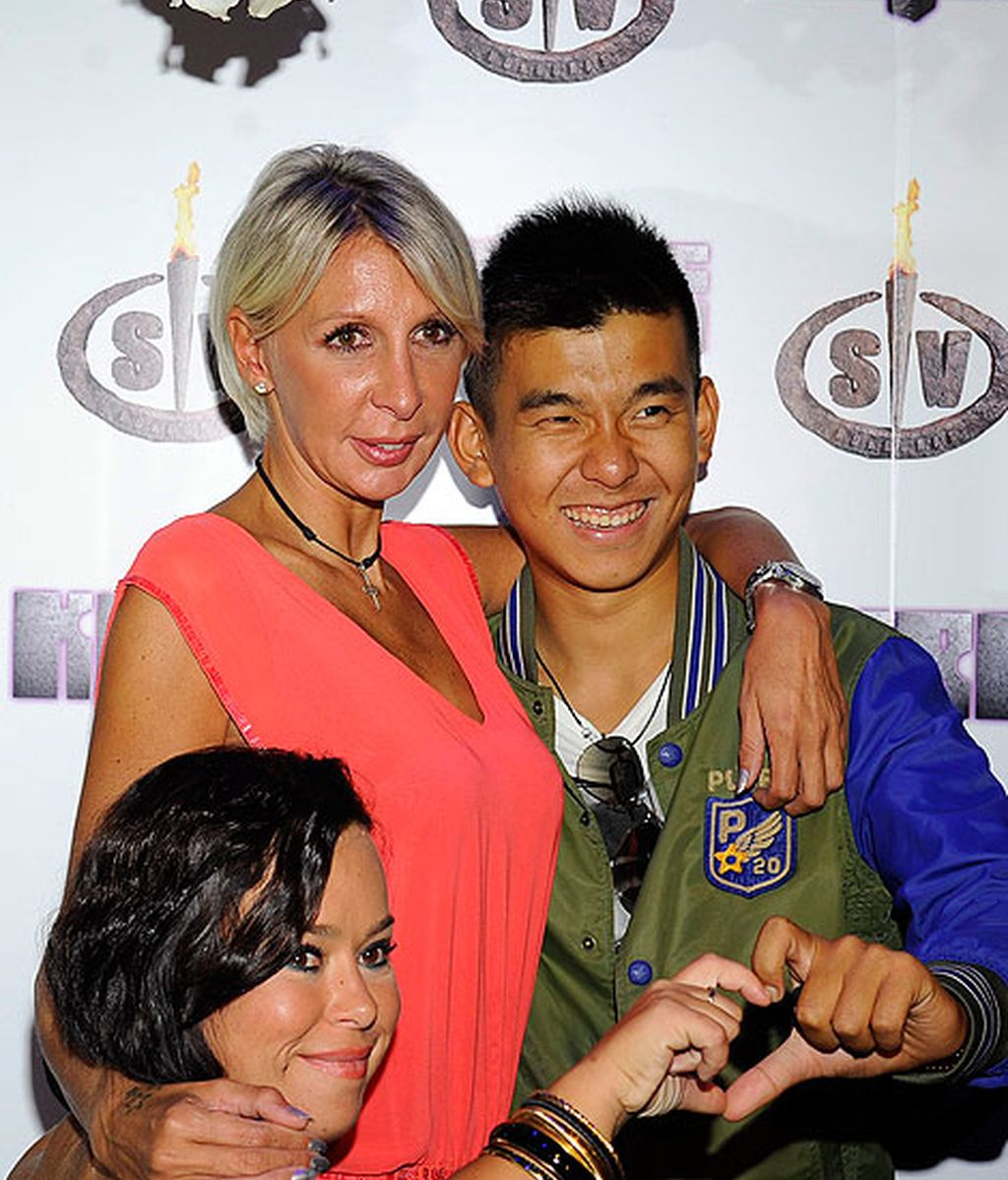 Aran Aznar, Yong Li y Chiqui