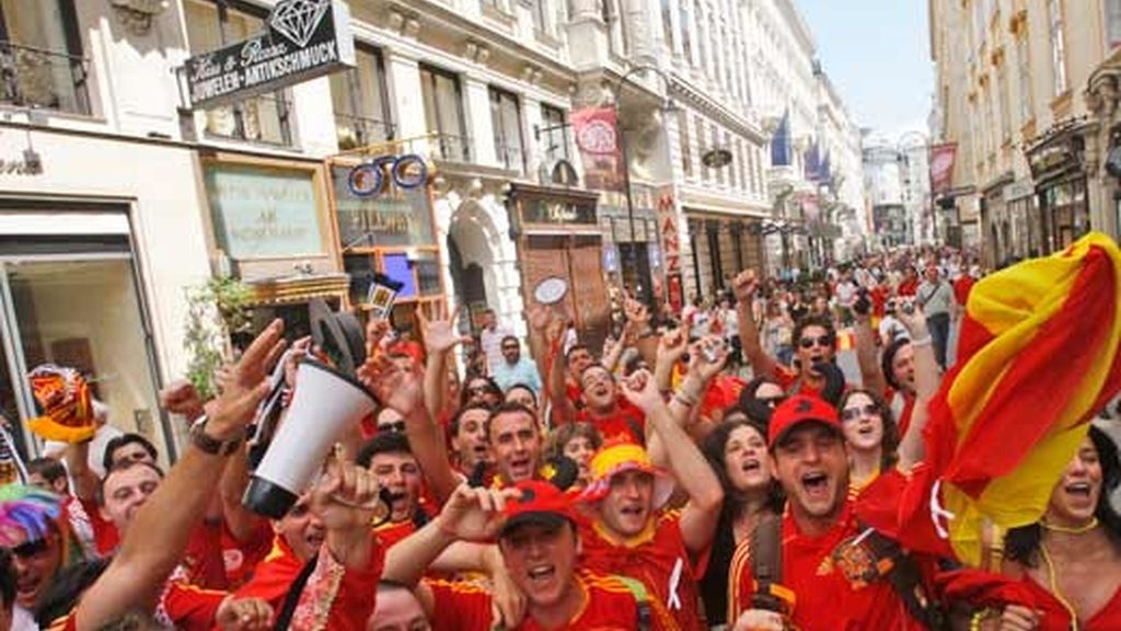 Aficionados por las calles de Viena