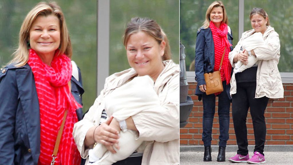 Solo faltó la tía, Carla Goyanes, y su hijo Carlitos