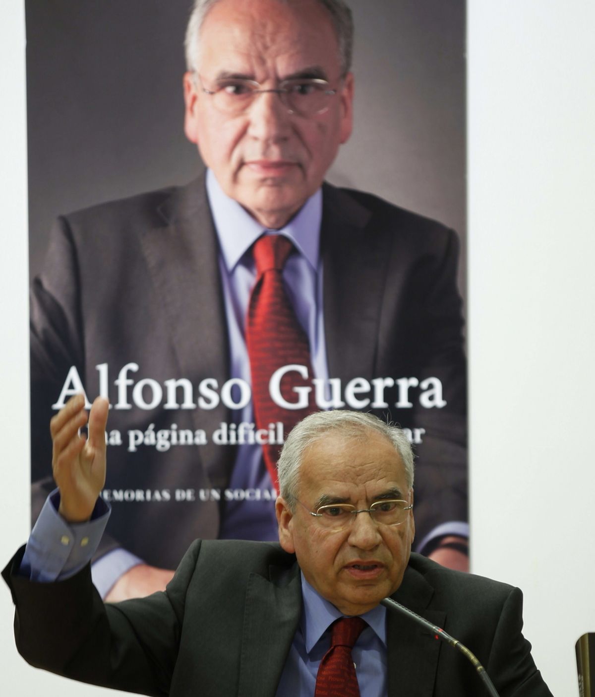 Alfonso Guerra: "La gente va a reaccionar y no de forma tan pacífica como quisiéramos"